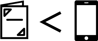 紙よりスマホ！